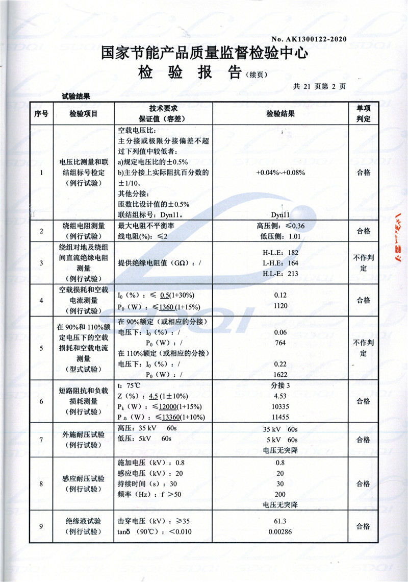 高低压试验报告-S11-1250榆社榆社榆社油浸式变压器-2.jpg